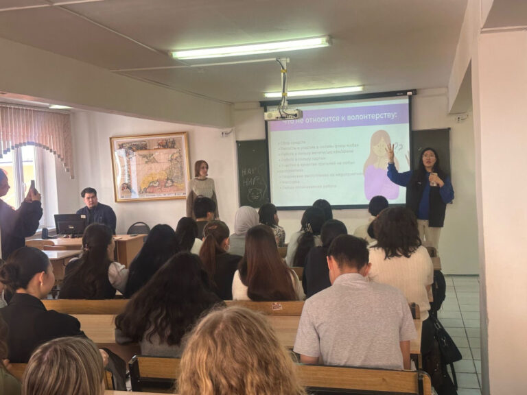 В ЕАГИ состоялась встреча-лекция Национальной волонтёрской сети со студентами