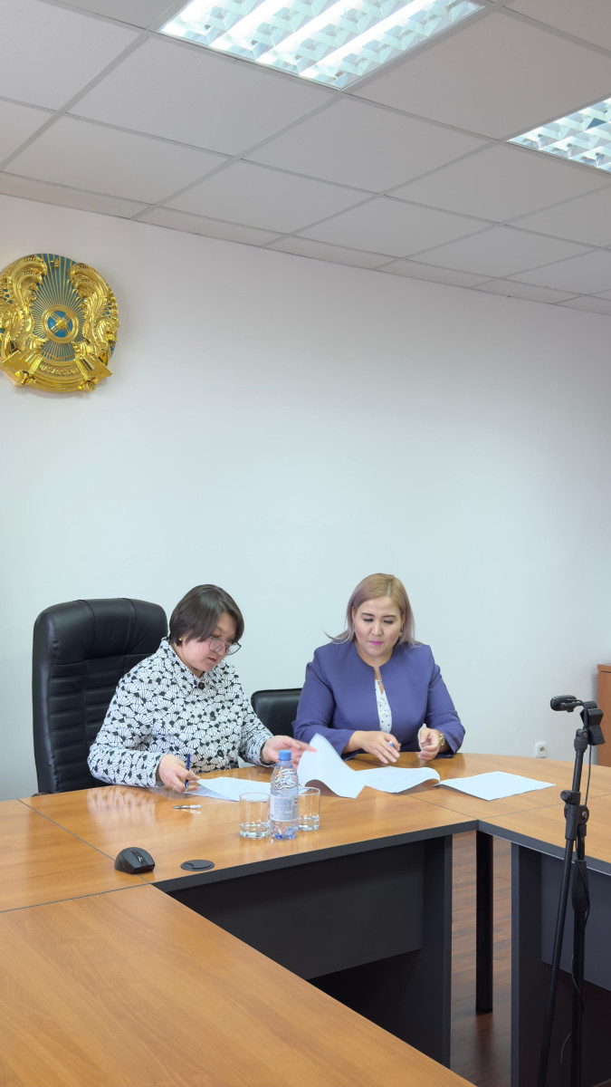 Меморандум о сотрудничестве с КГУ «Школа-интернат Жезды»