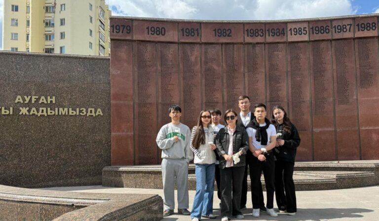 Посещение Мемориала воинам-интернационалистам, погибшим в Афганистане