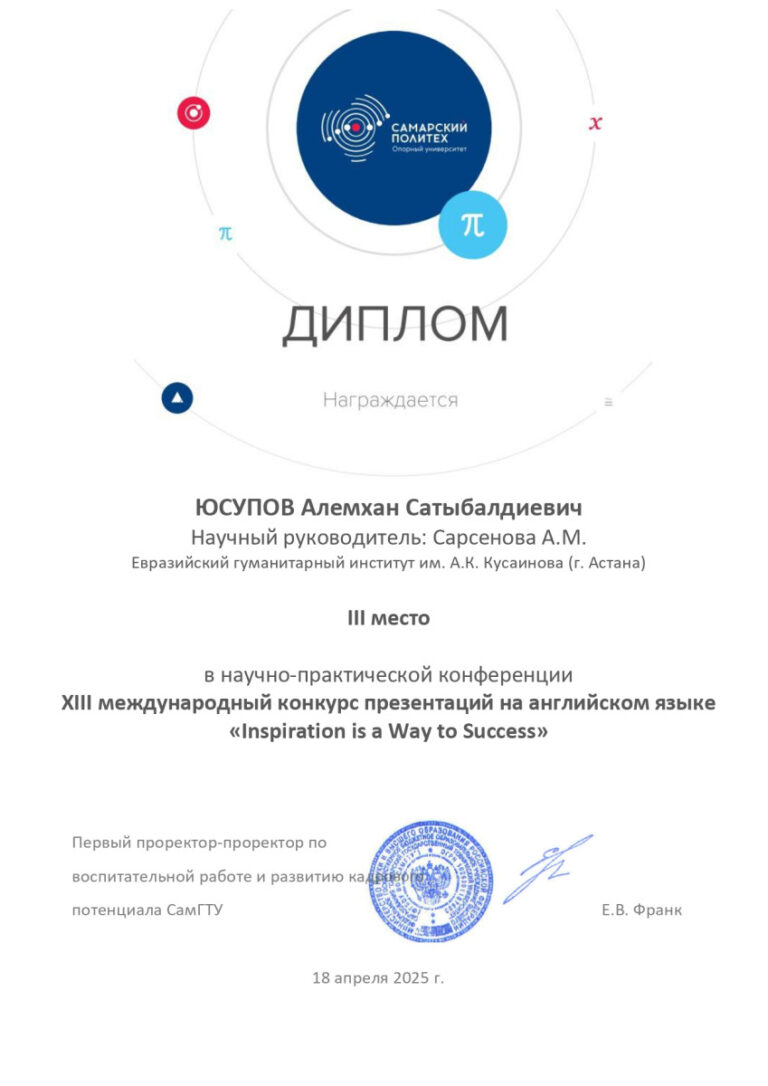 XIII Международный конкурс презентаций на английском языке